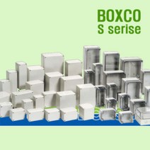 하이박스 볼트형 투명/불투명 125x125x70/125x125x100 콘트롤박스 PVC방수용박스, 1개