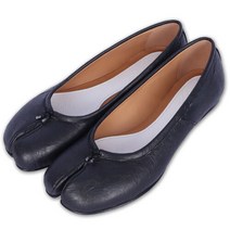 메종 마르지엘라 메종마르지엘라 22SS 여성 타비 플랫슈즈 블랙 S58WZ0042 P4717 T8013