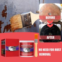 Rust Remover멀티 기반 금속 녹 제거제 브러시 포함 자동차 suv용, 한개옵션0