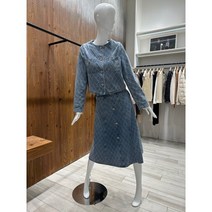 (신세계하남점) 지컷23S/S 다이아 데님 롱 스커트(7253155301) 169674