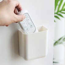 사무실 벽면 접착식 리모컨 수납함, 상품선택, 그레이