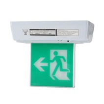 피난유도등 천정형 소형 단면 좌방향 현대소방용품 화재 안전 피난기구 시야확보, 공원 본상품선택