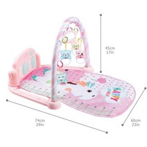 바닥 매트 음악 랙 피아노 키보드와 러그 퍼즐 카펫을 재생 조기 교육 체육관 크롤링 게임 Playmat265849