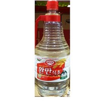 [더착한푸드]환만식초(롯데 1.8L) 식자재마트 대용량 업소용 식초 환만식초