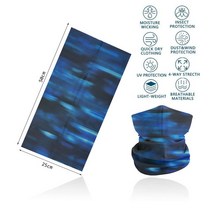 여성을 위한 자연 인쇄 목 두건 머리띠 사이클링 하이킹 러닝 스포츠 헤어 발라클라바 다채로운 방진 얼굴 각반, [03] PC083