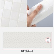 간편시공 씽크대타일벽 데코시트지 셀프 붙이는 식당용 부엌벽 주방필름 방수 발포, 타일발포시트지 벌집화이트