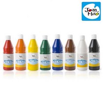 리틀호안미로 워셔블페인트 500ml 8색 택1 유아용퍼포먼스물감 템페라, 1, 검정 500ml