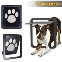 Ownpets 개구멍 고양이방묘문 안전문 베란다펫도어 여름전용 대형견용