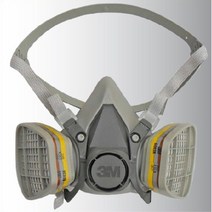 머리끈 조절쉬운 국산 도장공 방독면세트 석면먼지차단 베륨동작업