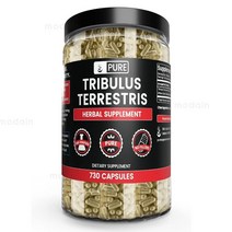 순수 오리지널 대용량 트리뷸러스 테레스트리스 남가새 2000mg 730캡슐, 기본