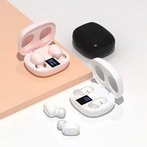 QWS-V5 조깅할때 운동할때 노래듣기편한 무선이어폰, 화이트