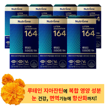 뉴트리원 루테인 지아잔틴 164 30캡슐 (7박스) - 눈사랑 눈건강 시력보호 눈영양 루테인 지아잔틴 마리꽃 마리골드 황반개선 황반색소 눈통증 눈시림 눈물 비타민 안구영양제