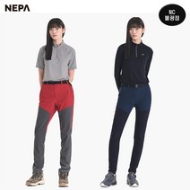 [네파] 22SS 라인이 살아있는 슬림핏 여성 마운틴 컬러 하이브리드 팬츠 -7I41606