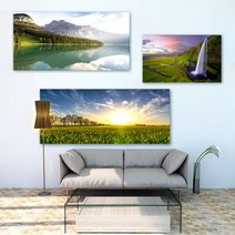 아란아트 북유럽인테리어 풍경화 대형캔버스액자 14종, 12.드림로드