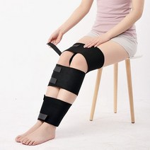 오다리 교정 휜 X자 다리 묶기 교정기 벨트 3단 밴드