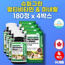 원데이 외국 트레이더스 20대 30대 여자 출산후 임신준비 산후 기초 종합 멀티 지용성 수용성 비타민 영양제 비타민제 영양보충 직장동료 생일선물, 4박스