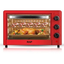 서진이네 전기오븐 전기 오븐 22L 가전 주방 대용량 그릴 피자 1200W, 02 빨간_01 EU