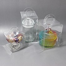 PET 투명 포장박스, 100개, 11번(6*6*16)
