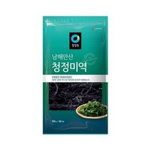 청정원 맛있는밑반찬 남해안산 청정 미역 60인분 맛있는 돌답례품 냉국 150g 간단한요리 간편식, 33개