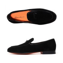 SANTONI 산토니 MCHO18284 LA3FXVV N01 벨벳 로퍼