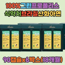 100% 그린 프로폴리스 아르테필린 C 산화아연 청소년 GMP 식약처 인증 브라질 플라보노이드 비타민C 꿀벌 항산화작용 그릴로 비타민아연 입냄새 가을철 환절기 면역력 높이기 개선 40 50 60대 여성 남성 엄마 아빠