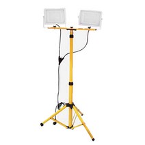 [트윈스몰] 고휘고 LED 투광기 2구 50W 전용 스탠드 포함 플로드라이트 작업용 캠핑용 다용도 투광등 후레쉬, CA-50W투광기2구+전용스탠드