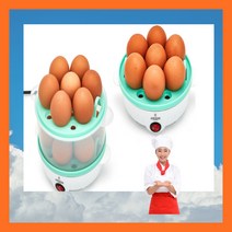 대우 2단 에그쿠커 생활용품 주방용품 조리기구 계란트레이 2단찜기 계란 단호박 호빵 찐빵, 단일옵션