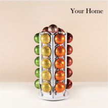 유얼홈 버츄오 커피캡슐 보관함 원형 30구