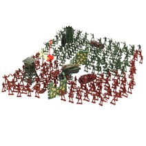 shangren 238 조각 모래 장면 모델 액션 피규어 남자 playset 게임 로얄 크리스마스 컬렉션, 설명, 플라스틱, 멀티 컬러