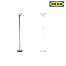 IKEA NOT 상향식플로어스탠드 블랙 화이트 402.842.52, 상세페이지 참조
