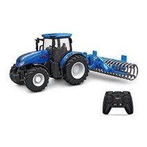 농업용운반차 전동 손수레 동력 트랙터 원격 제어 자동차 농장 농업 트레일러 라디오, 부르고뉴