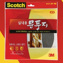 3M 3M문풍지 실내용 중형 22853m문풍지 방풍비닐, 1개