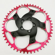 Bafang BBSHD 130BCD 체인링 스파이더 체인 링 어댑터 e바이크 모터 키트 39T-50T 52T 54T 56T 60T 휠 스프로킷 크랭크, [08] 44T