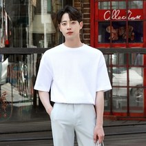 [붐스타일] 메프 단가라 반팔 티셔츠