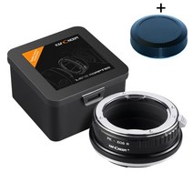 K&F Concept PK-EOS R 렌즈 변환링 어댑터 / 펜탁스 PK 렌즈 - 캐논 RF 바디 / 뒤캡포함 / Pentax K lens to RF adapter + cap
