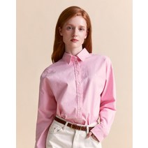 23FW [아이코닉] 라이트핑크 옥스포드 루즈핏 셔츠 HSSH3C7C6P1