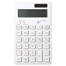 MUJI 무인양품 계산기 12자리(KK-1154MS) 37355538, 1개, 1g