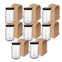 글라스락 B NEW500 사각병 + 선물상자, 450ml, 16세트