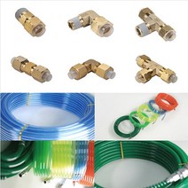 투터치피팅 연질우레탄 휘팅 황동 슬리브 CC IC C4N 첨단 남강화성, 3.CC6X4-01