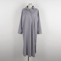 퍼니걸스 3976 데일리 스트라이프 롱 원피스 여성의류