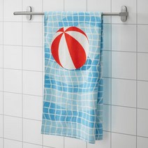 이케아 SPORTSLIG 스포르트슬리그 바스타올 대형 수건 비치 타월, 70x140cm