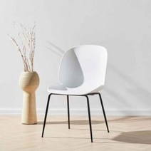 아트박스/디센 카르보 8602 튤립 플라스틱 의자, 그레이