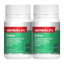 뉴트라라이프(Nutra-Life) 뉴트라라이프 디톡스 30 캡슐 X 2개, 60캡슐, 1세트
