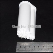 에폭시 50ml 10:1 빈 카트리지 접착제 이중 배럴 에폭시 수지 튜브 AB 글루 건용 씰 캡 및 씰링 피스톤 포, 한개옵션0