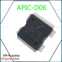 2개-20 개/로트 APIC-D06 QFP64 자동차 컴퓨터 보드 점화 통합 블록 IC 칩, 01 10pcs