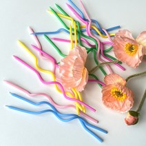 [당일배송] 하피블리 생일초 케이크초, 웨이브초 파스텔, 단품
