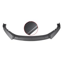 2017-2020 Honda CRV 액세서리 및 바디 수정 스포일러 용 전면 장식 스트립에 가능, 01 Matte black