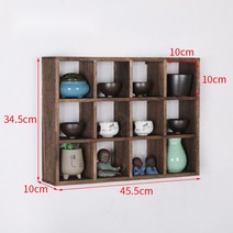 다완장 무지그릇장 이쁜다기진열장 엔틱장 그릇장 찻장 다기장 벽걸이 장식장 다용도 원목, 04.D