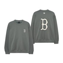 MLB 클래식 모노그램 빅럭스 오버핏 맨투맨 BOS (D.Grey)