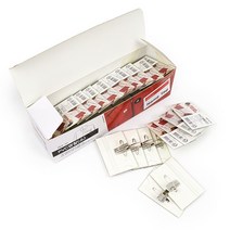 PVC 집게 명찰 50개입 워크샵 이름표 교회 회의 이름표 병원 명찰